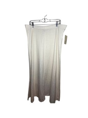 NWT Universal Thread Cream Knit Maxi A-Line Skirt XXL Elastic Waist Boho Cozied